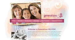 Desktop Screenshot of generations-obgyn.com